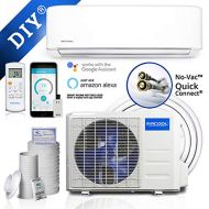 MRCOOL Comfort Made Simple DIY 12,000 BTU Ductless Mini Split Air Conditioner and Heat Pump System with Wireless-Enabled Smart Controller; Works with Alexa, Google or App; 115V AC