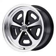 American Racing AMERICAN RACING VN501 500 MONO CAST Wheel with BLACK and Chromium (hexavalent compounds) (17 x 9. inches /5 x 72 mm, 0 mm Offset)