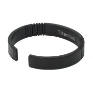 QRAY Q2 Black Titanium 100% Pure Titanium Golf Athletic Bracelet
