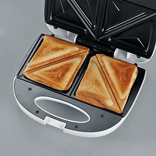  SEVERIN Sandwich-Toaster, Sandwichplatte, 600 W, SA 2971, Weiss
