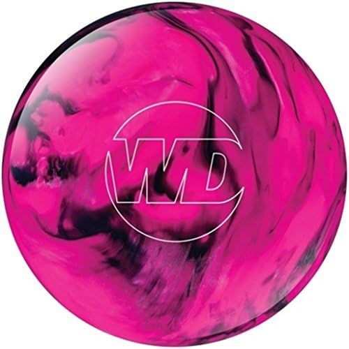 컬럼비아 Bowlerstore Products White Dot PRE-DRILLED Bowling Ball- PinkBlack