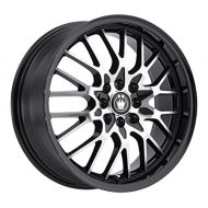 Konig Lace Black Wheel with Machined Face (15x6.5/4x100mm)