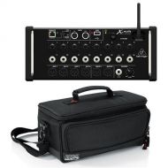 Behringer X Air XR16 Digital Mixer for iPadAndroid Tablet with Wi-Fi and USB Recorder - Bundle With Gator Cases Padded Nylon Bag Custom Fit for Behringer X-AIR Mixer,