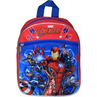Group Ruz Marvel Avengers 10 Mini Backpack W/ 3D Heat Seal Patch Logos or Iron Man And Captain America