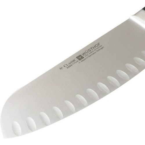  Wuesthof CLASSIC Chai Dao Knife, One Size, Black, Stainless Steel