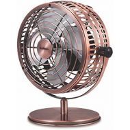 [아마존 핫딜]  [아마존핫딜]Holmes Heritage Desk Fan, 6-inch, Brushed Copper