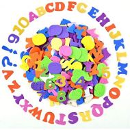 [아마존베스트]Coopay Self-Adhesive Foam Letter Alphabet Number Stickers Assorted Colors for Kids Arts Craft Supplies