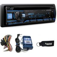 Alpine CDE-172BT CD Receiver with Bluetooth & PAC Audio SWI-CP2 Steering Wheel Control Interface