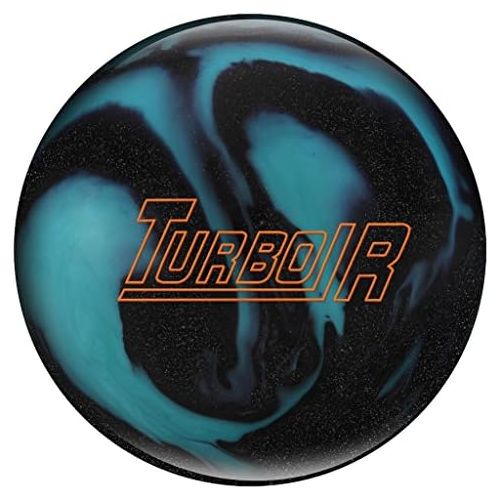  Ebonite TurboR Bowling Ball- BlackSparkleAqua