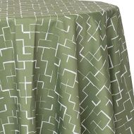 Visit the Ultimate Textile Store Ultimate Textile Coulombe Olive 114-Inch Round Patterned Tablecloth
