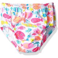 Swim Time Baby Girls Reusable Diaper UPF 50+ with Side Snaps