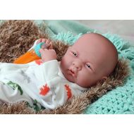 Doll-p My Little Baby Boy Anatomically Correct Real Soft Vinyl Washable Berenguer Realistic 14 Preemie Life Like Reborn Pacifier Doll