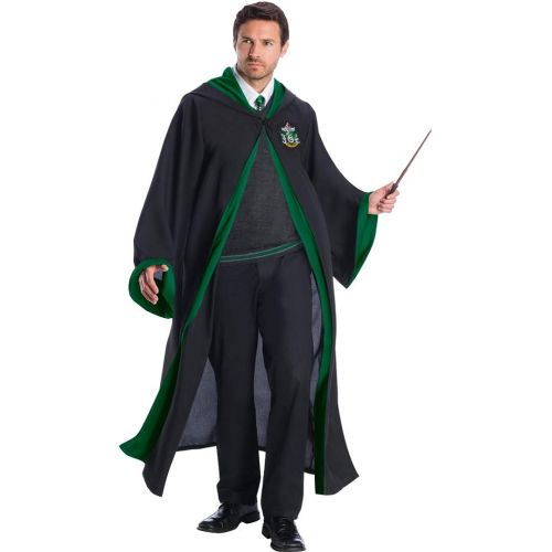  BirthdayExpress Adult Harry Potter Slytherin Student Costume (L)