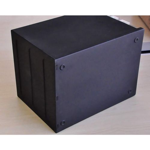  ZCCWJG Desktop File Cabinet Five-Layer Small Drawer Storage Box Plastic with Lock Storage Box Locker Black