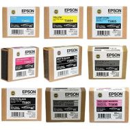 Epson Complete Ink Cartridge Set for Stylus Photo 3880 Printer IESK3880C