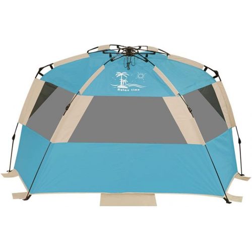  Brand: LIUFENGLONG Beach Tent Canopy Tent For Camping Fishing Hiking Picnicing Outdoor Ultralight Canopy Cabana Tents With Carry Bag UV Protection 2-3 Person Pop Up Beach Tent Portable Sun Shelter Au