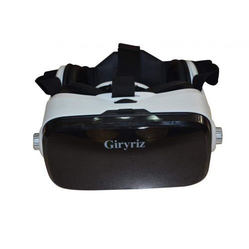  Giryriz Virtual Reality Headset, VR Headset VR Glasses for TV, Movies & Video Games, Compatible with Smartphones Within 4.0-6.0 Inch Screen, White