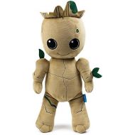 Kidrobot Groot: ~16 Guardians of The Galaxy Vol. 2 x HugMe Plush + 1 Official Marvel Trading Card Bundle