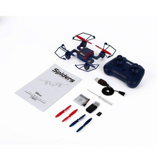  DICPOLIA Drones,RC Helicopter Remote Control GTENG T901C 2.4Ghz 6 Axle Gyro 4 Channel RC Drone 200W 720P HD Camera RTF,Outdoor Racing Controllers Return Home RC Flying Helicopter Toy Gift f