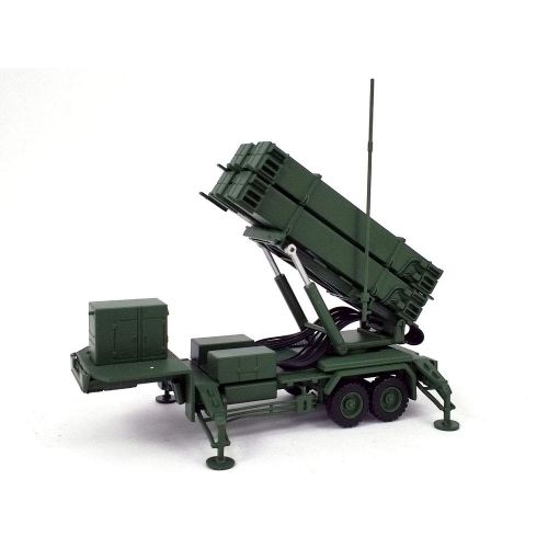 Panzerkampf Patriot Missile PAC -3 Trailer System M901 Launching Station - Army Green - 172 Scale Model