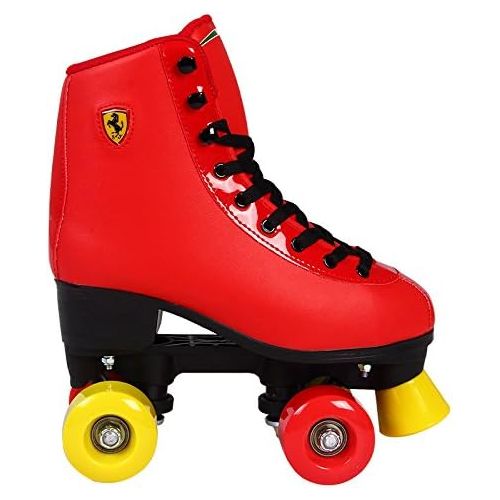  Ferrari Classic Roller Skates, Red,