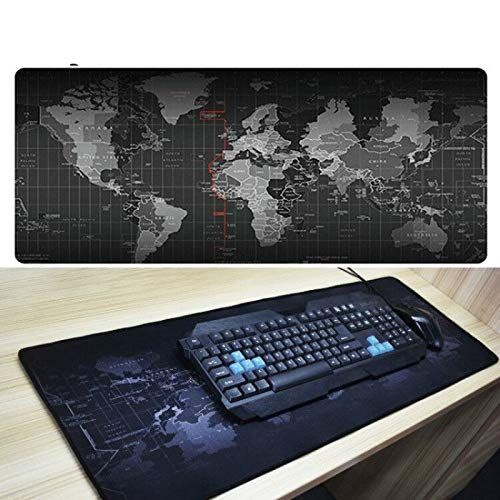  AURORBOY Large Old World Map Mouse Pad Mouse Notebook Computer Mousepad Gaming Mouse Mats Practical Office Desk Resting Surface