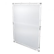 Fotodiox Pro Studio Solutions 75cm x 75cm (29.5in x 29.5in) Boom Sun Scrim - Collapsible Frame Diffusion & SilverWhite Reflector Kit with Boom Handle and Carry Bag