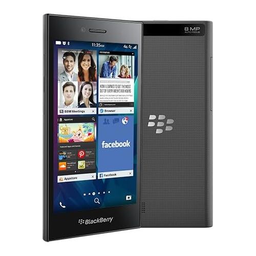 블랙베리 BlackBerry Leap 16GB Factory Unlocked GSM 4G LTE Smartphone - Shadow Grey