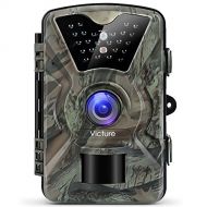 Victure Trail Game Camera 1080P 12MP Wildlife Camera Motion Activated Night Vision 20m with 2.4 LCD Display IP66 Waterproof Design for Wildlife Hunting and Home Security