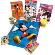 American Flyer Disney Toys, Fun, Art Bundle- Great for Gift, Travel, Rainy Day Busy Kit! Choose Mickey, Minnie, Frozen, Princesses, Toy Story, Marvel or Star Wars! (11-Piece, Micke