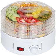 BEST CHOICE PRODUCTS Best Choice Products 5-Tray BPA-Free Portable Kitchen Electric Food Dehydrator Machine for Fruit, Meats, Herbs wAdjustable Thermostat - White