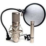 CAD GXL3000SP Studio Pack with 1 GXL3000 Multi-Pattern Condenser, 1 Small Diaphram Condensor, and 1 Pop Filter