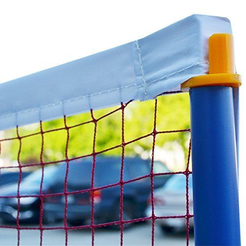  BenefitUSA Portable 3-IN-1 BadmintonVolleyballTennis Training Net Set with Carrying Bag