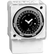 Grasslin by Intermatic MIL72AQWUZ-240 7-Day 240V SurfaceDin Rail Mount Electromechanical Time Control with Battery Backup