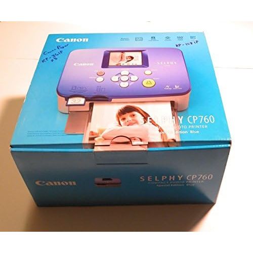 캐논 Canon Selphy CP760 Compact Photo Printer (Blue)