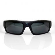 GoVision SOL 1080p HD Camera Glasses Video Recording Sport Sunglasses with Bluetooth Speakers and 15mp Camera - Black