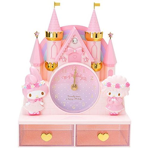  SANRIO My Melody Clock And Chest Set: Castle