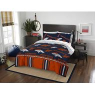 The Northwest Company NFL Denver Broncos Twin Bed in a Bag Complete Bedding Set #862348978