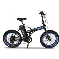 Emojo Lynx Folding Electric Bicycle 500W 36V or 48V E-Bike 20 X 4.0 Fat Tire Bike