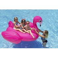 Poolmaster Jumbo Swimming Pool Float Rider, Flamingo