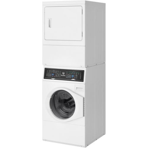  Speed Queen SF7000WE 27 Inch Electric Laundry Center with 3.42 cu. ft. Washer Capacity, in White