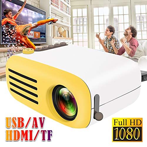  Hanbaili 4K 3D Full HD Projector 4K 3D 1080P HD Projector DLP Mini YG200 Media Player AVUSBHDMITF HD