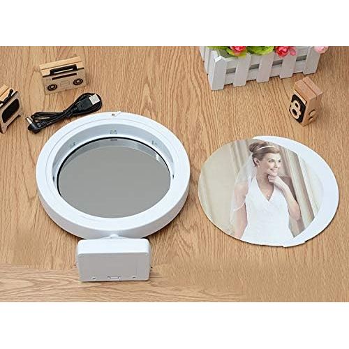  ACES Lighted Makeup Mirror, Makeup Vanity Mirror, Picture Frame, LED Desk lamp for Home Tabletop, Photo Studio Photo Decoration, Wedding Activities Gifts, Cosmetic Table Ornaments