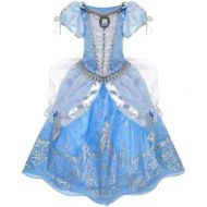 Disney Interactive Studios Disney Store Princess Cinderella Costume Ball Gown Dress: Size Small 56 (2012)