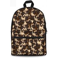 Visit the Coloranimal Store Coloranimal Cute Dog Child School Canvas Backpacks Girls Bookbags