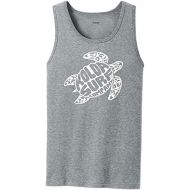 Joes USA Koloa Surf Turtle Logo Tank Tops in 40 Colors. Adult Sizes: S-4XL