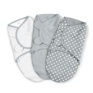 [아마존베스트]SwaddleMe Original Swaddle 3PK, Criss Cross Polka Dot, Small (0-3 Months, 7-14 lbs)