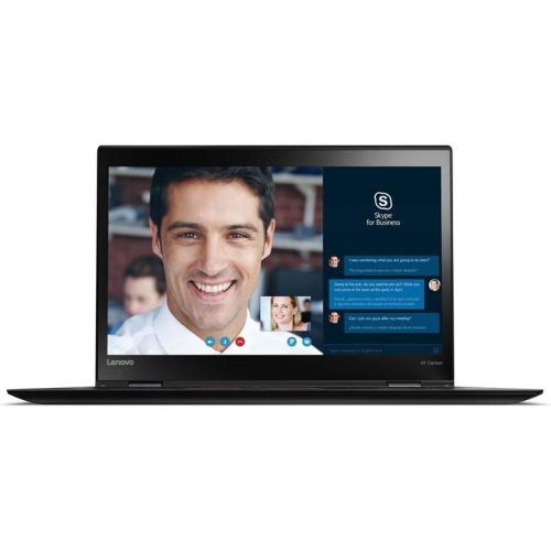 레노버 2017 4th Generation Lenovo ThinkPad X1 Carbon 14 FHD Ultrabook Laptop (6th Gen Intel Core i5-6300U CPU up to 3.0GHz, 8GB RAM, 180GB SSD, Fingerprint Reader, Bluetooth, Windows 10 P
