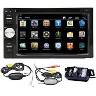 EinCar Android 4.2 Double Din 6.2- inch Capacitive Touch Screen Car Stereo DVD Player Radio In Dash GPS Navi Navigation + Free Backup Reversing Parking Camera
