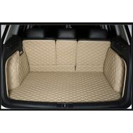 Worth-Mats 3D Full Coverage Waterproof Car Trunk Mat For Porsche Cayenne 2006-2010 NO Subwoofer on the left side of trunk -Beige